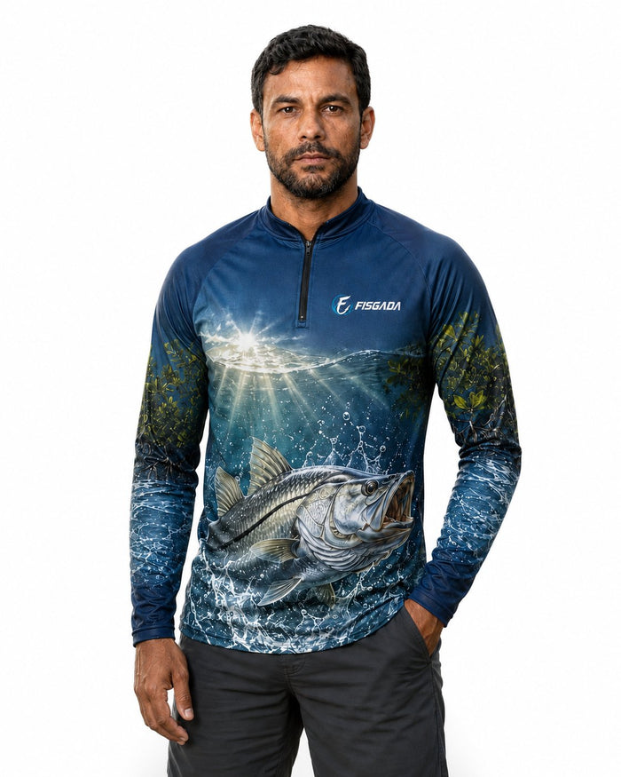 Camisa de Pesca Robalo do Mangue UV50+ | Fisgada